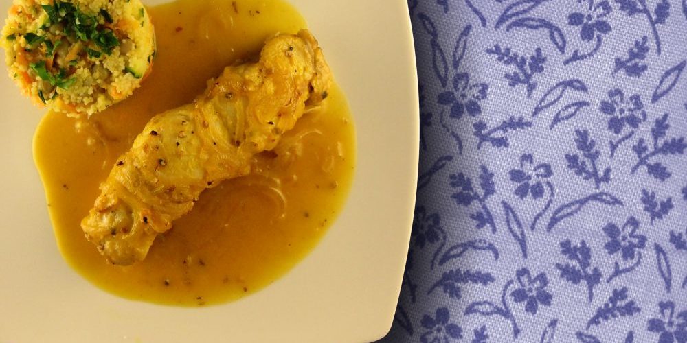 peixe maracuja mostarda e mel
